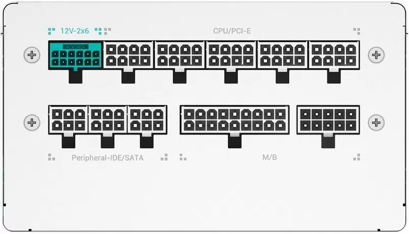 Блок питания GamerStorm PQ650G WH фото