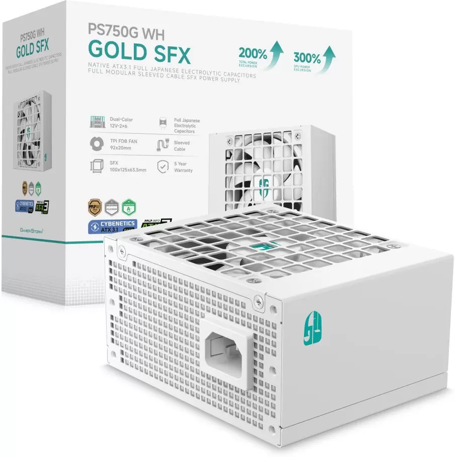 Блок питания GamerStorm PS750G WH фото