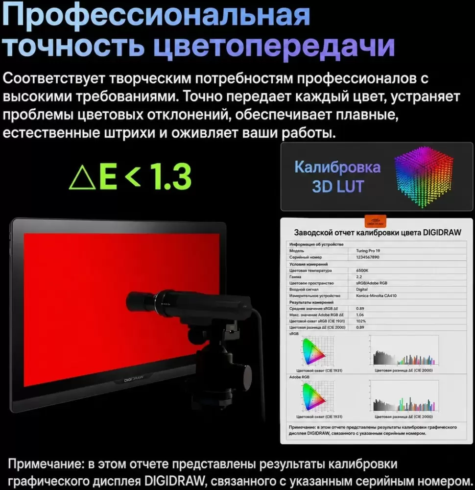 Графический монитор Digidraw Turing Pro 19 D1901T фото 4