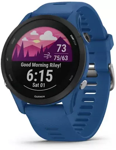 Garmin Forerunner 255 46 мм (темно-синий/черный)