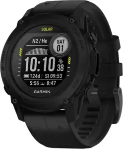 Умные часы Garmin Descent G1 Solar (черный)