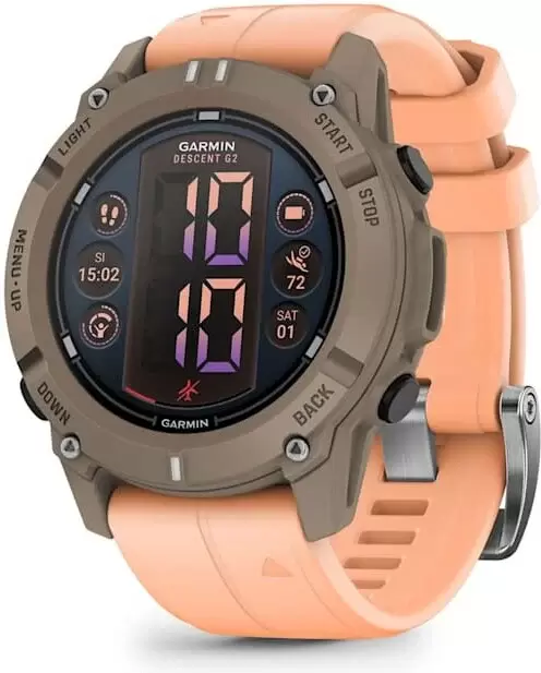 Garmin Descent G2 (коричневый/розовый)