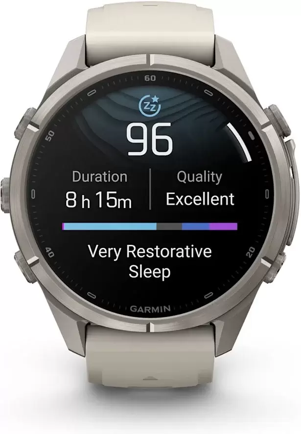 Умные часы Garmin Fenix 9 Pro 43 мм (серый, серый силиконовый ремешок) фото 4