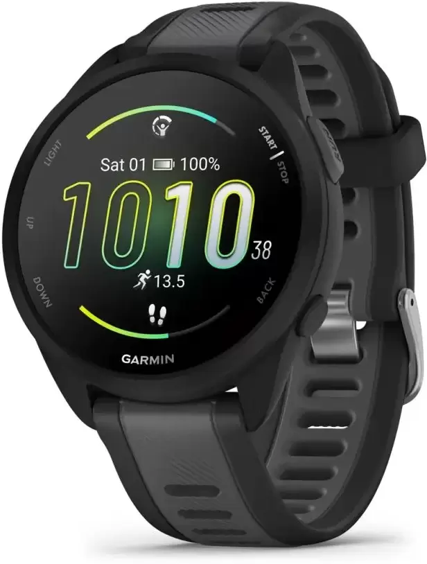 Garmin Forerunner 165 (черный/сланцево-серый)