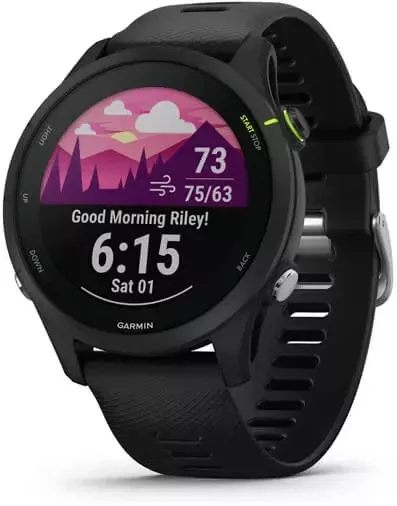 Garmin Forerunner 255 Music 46 мм (черный)