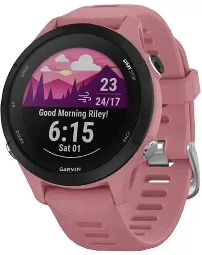 Garmin Forerunner 255S 41 мм (пыльная роза/черный)