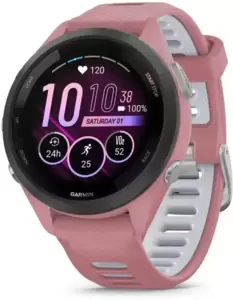 Умные часы Garmin Forerunner 265S (светло-розовый/пудрово-серый) фото