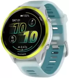 Умные часы Garmin Forerunner 570 47 мм (серебристый/желтый) фото