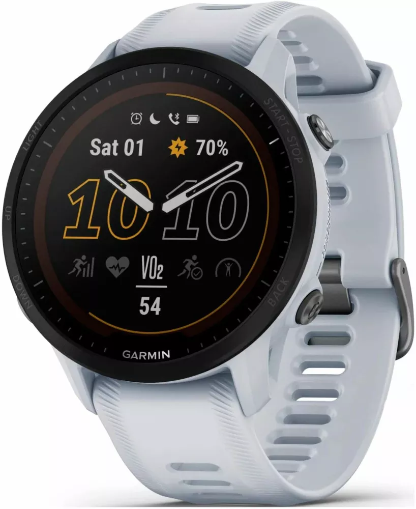 Garmin Forerunner 955 Solar (белый камень)