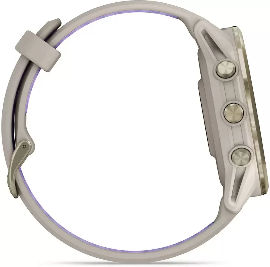Умные часы Garmin Forerunner 970 47 мм (бежевый/фиолетовый) фото