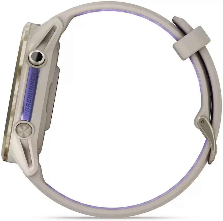 Умные часы Garmin Forerunner 970 47 мм (бежевый/фиолетовый) фото