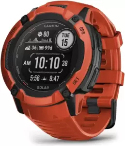 Умные часы Garmin Instinct 2x Solar (красный) icon