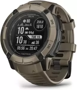 Умные часы Garmin Instinct 2x Solar Tactical Edition (светло-коричневый) фото