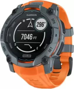 Умные часы Garmin Instinct 3 Solar 50 мм (серый) фото