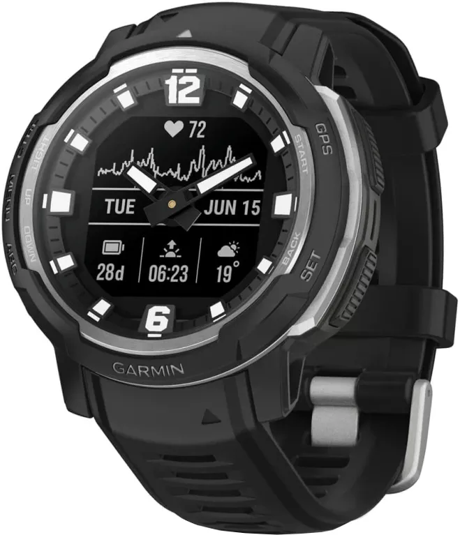 Garmin Instinct Crossover 45 мм (черный)