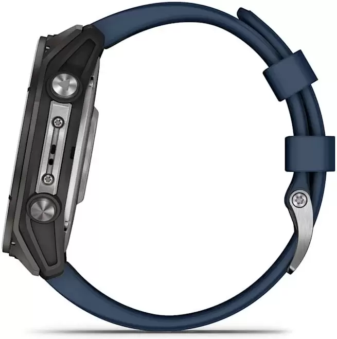 Умные часы Garmin Quatix 8 51 мм (титановый серый/синий) фото 4