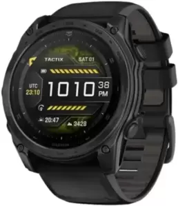 Умные часы Garmin Tactix 8 AMOLED 51 мм (с черным силиконовым ремешком) фото