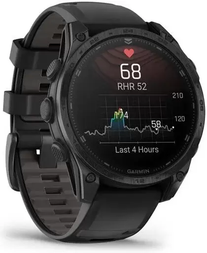 Умные часы Garmin Tactix 8 Solar 51 мм (с черным силиконовым ремешком) фото