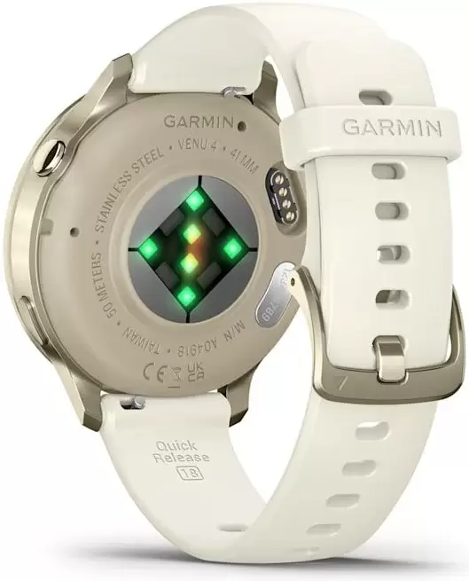Умные часы Garmin Venu 4 41 мм (золотистый/слоновая кость) фото