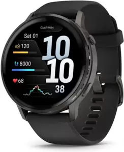 Умные часы Garmin Venu 4 45 мм (черный) icon