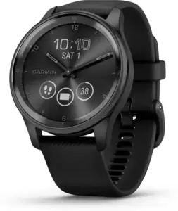 Гибридные умные часы Garmin Vívomove Trend (черный) фото