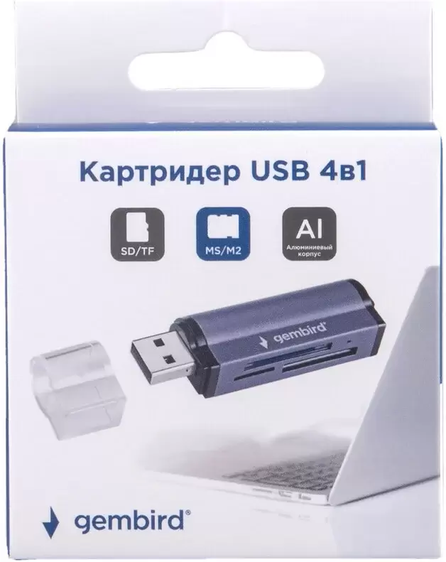 Картридер Gembird FD2-MSD-5 фото 3