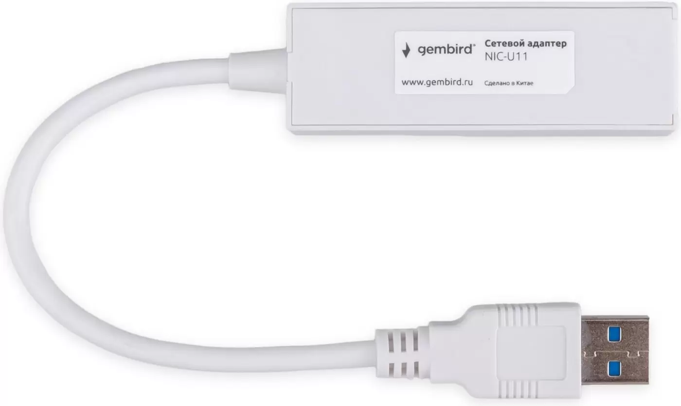 Сетевой адаптер Gembird NIC-U11 фото
