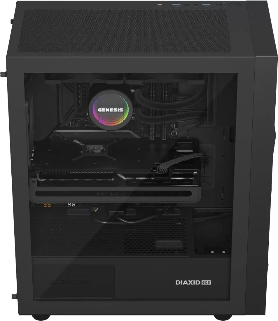 Система жидкостного охлаждения для процессора Genesis Hydria 240 NLG-2318 фото