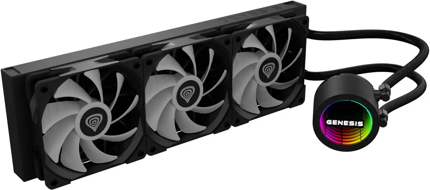 Система жидкостного охлаждения для процессора Genesis Hydria 360 ARGB NLG-2321 фото