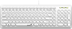 Клавиатура Genius SlimStar Q200 (белый) фото