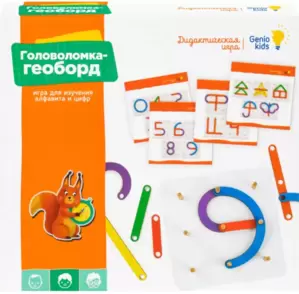 Игра настольная Genio Kids Дидактика «Геоборд» GENIO KIDS WNG фото