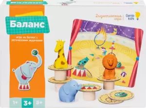 Игра настольная Genio Kids Дидактика &#34;Баланс +&#34; GENIO KIDS 2213C фото