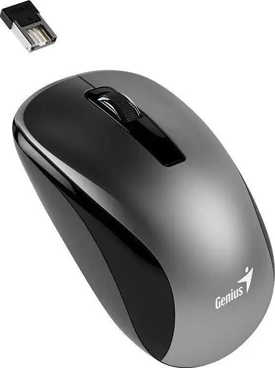 Мышь Genius Wireless BlueEye NX-7010 (черный/серый) фото 2