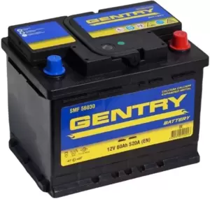 Аккумулятор GENTRY R+ низ. (60Ah) фото
