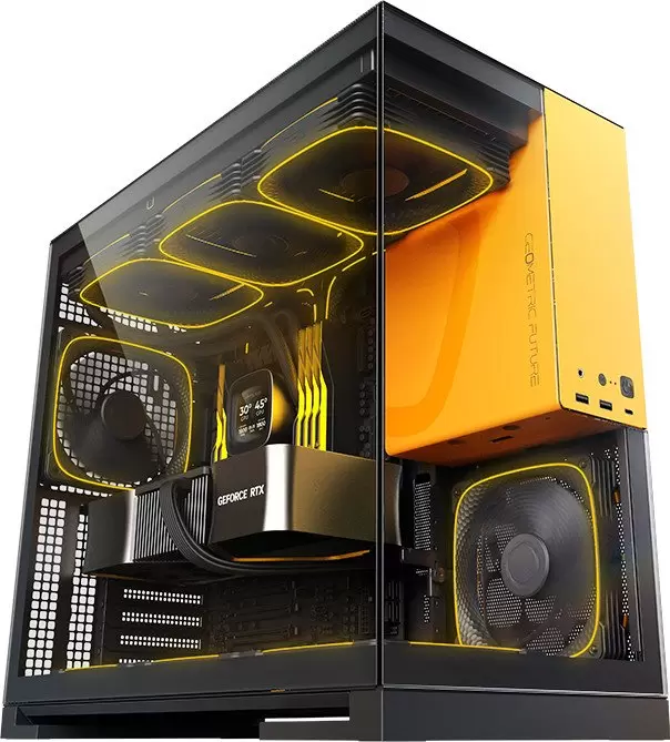 Geometric Future Model 5 5FAN (черный/желтый)