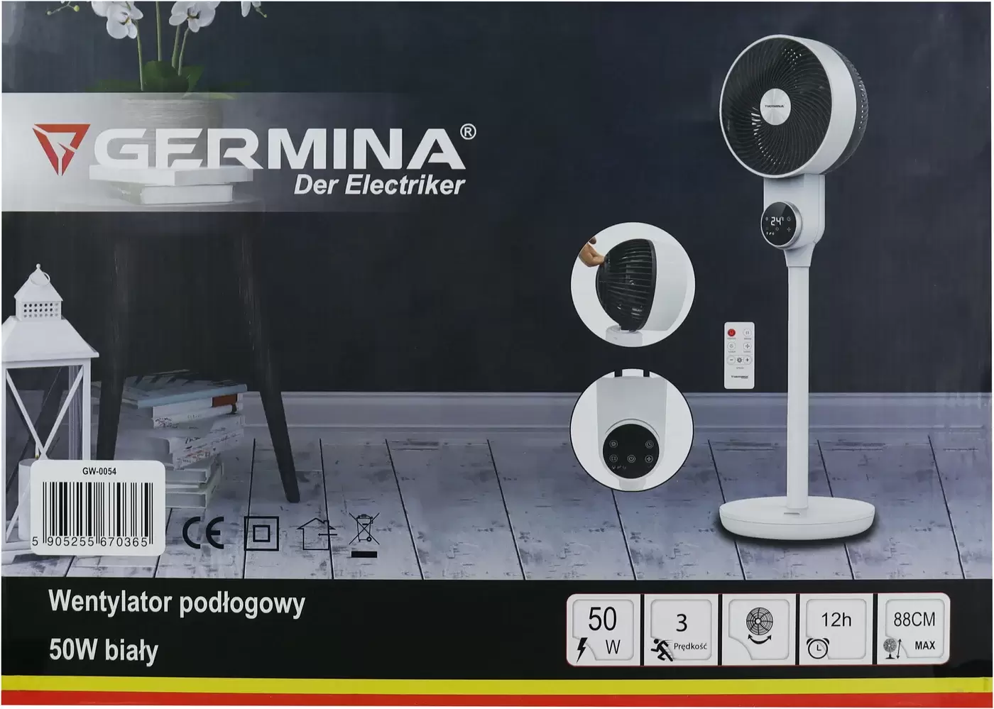 Вентилятор Germina GW-0054 фото 4