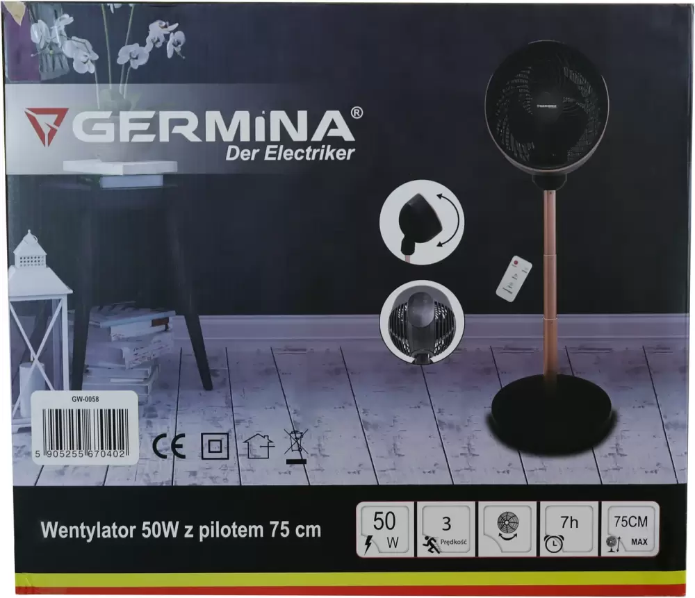 Вентилятор Germina GW-0058 фото 4