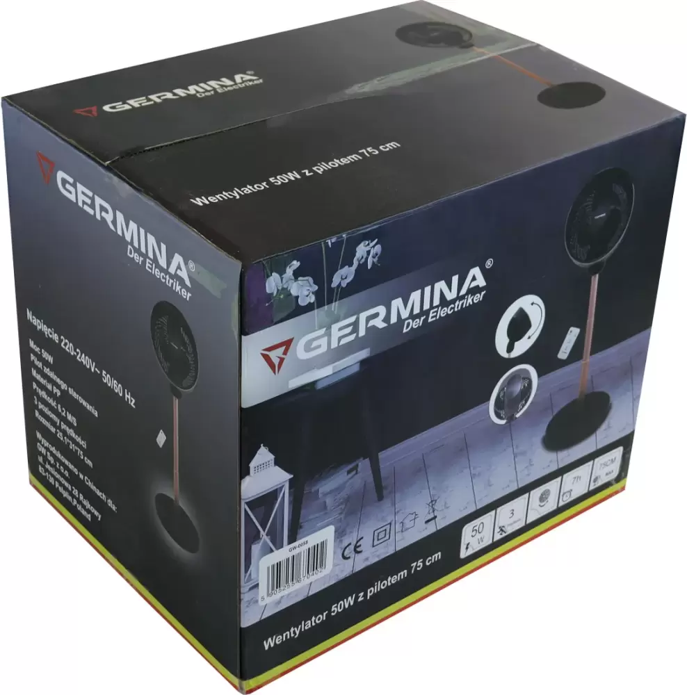 Вентилятор Germina GW-0058 фото 5