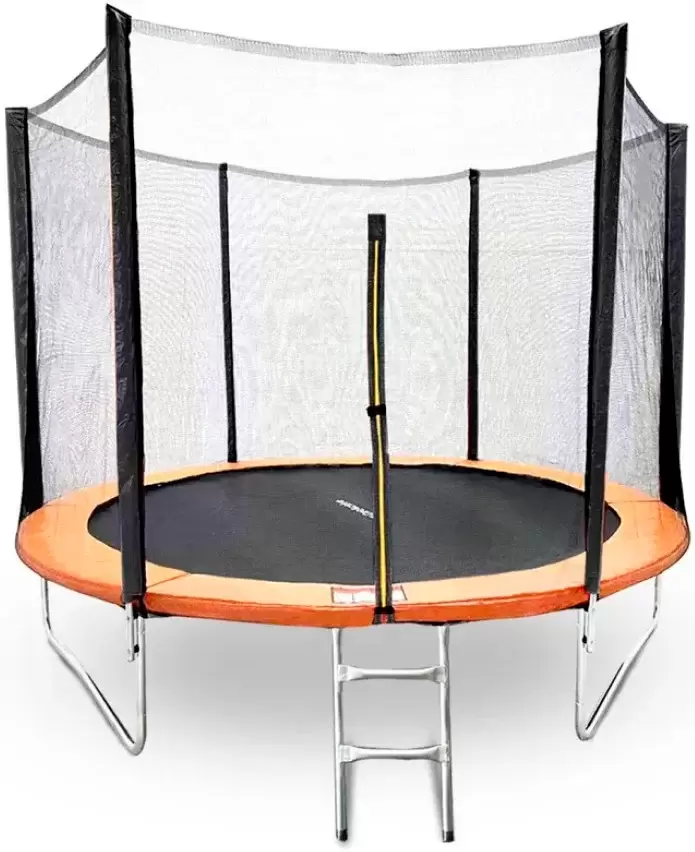 GetActive Jump 10ft - 305 см с лестницей, внешней сеткой (оранжевый)
