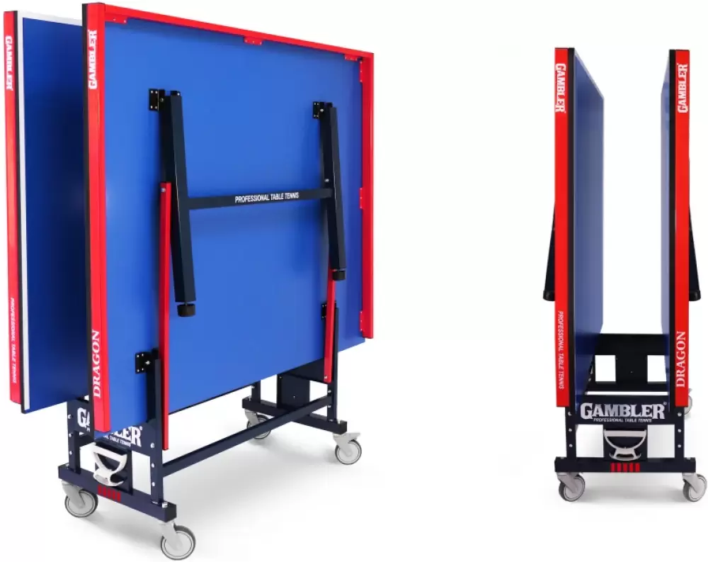 Теннисный стол Gambler Dragon GTS-7 (синий) фото