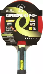 Ракетка для настольного тенниса Giant Dragon SuperSpin G4 фото