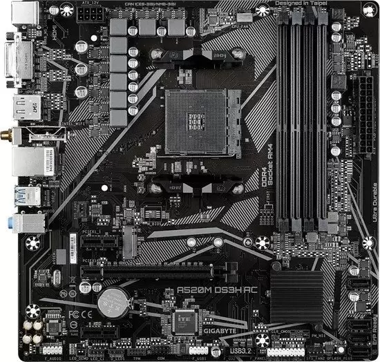 Gigabyte A520M DS3H AC (rev. 1.4)