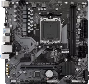 Материнская плата GigaByte A620M H (rev. 1.2)