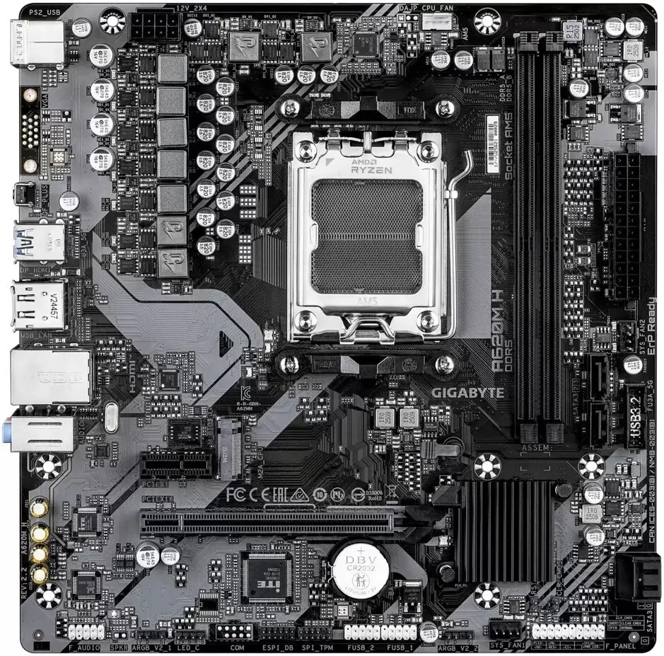 Gigabyte A620M H (rev. 2.2)