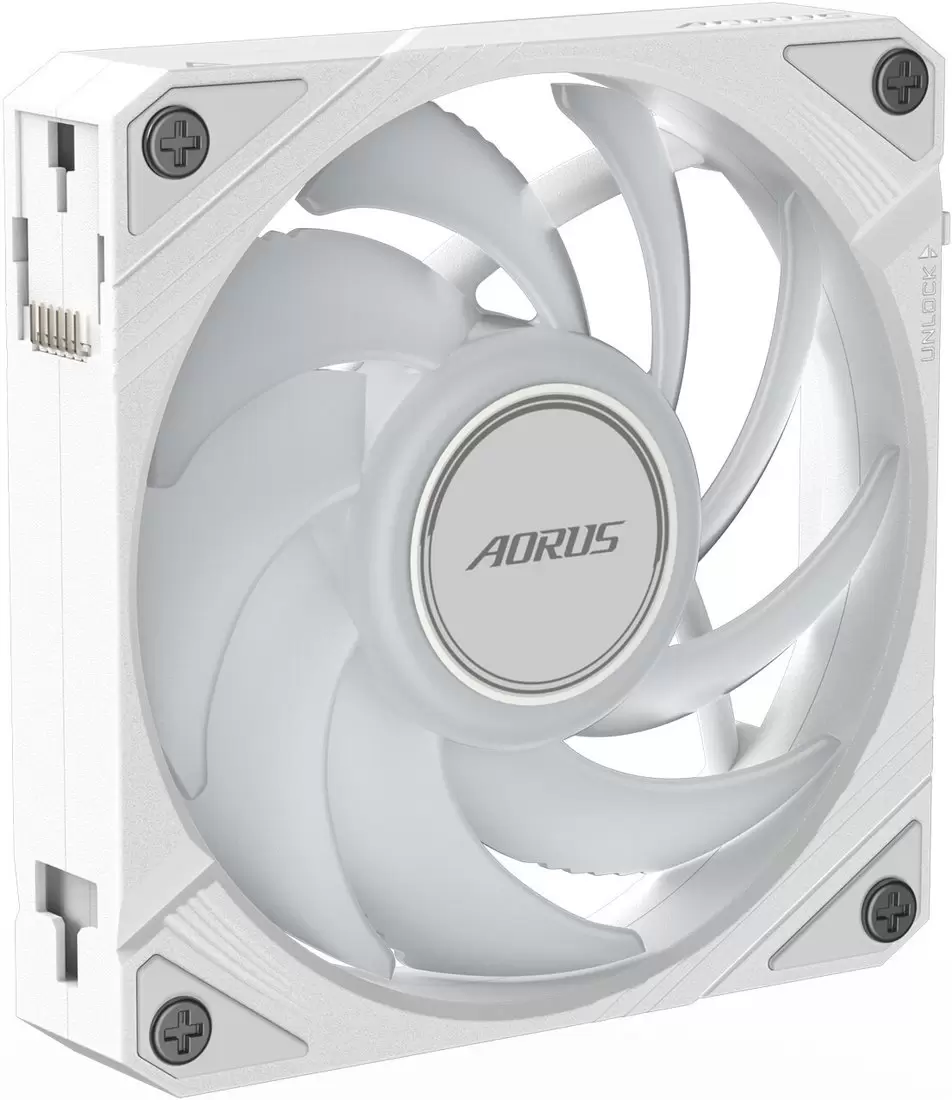 Вентилятор для корпуса Gigabyte Aorus EZ Chain Fan 120 Ice фото 2