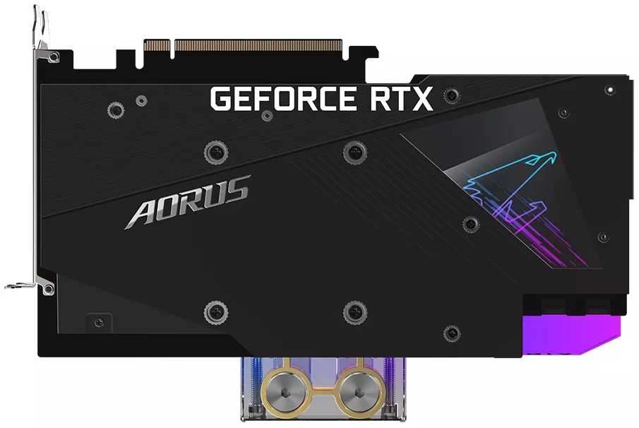 Видеокарта Gigabyte Aorus GeForce RTX 3080 Ti Xtreme Waterforce 12G GDDR6X фото 6