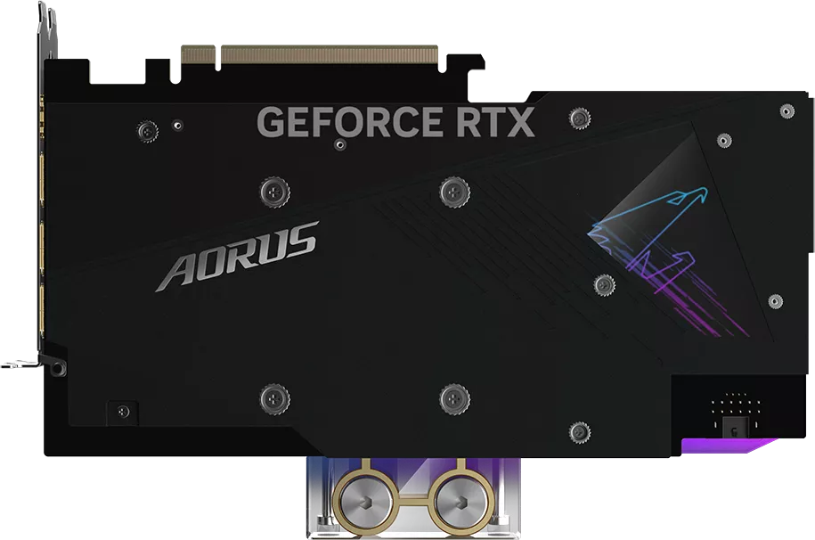 Видеокарта Gigabyte Aorus GeForce RTX 4070 Ti 12GB Xtreme Waterforce WB GV-N407TAORUSX WB-12GD фото 3