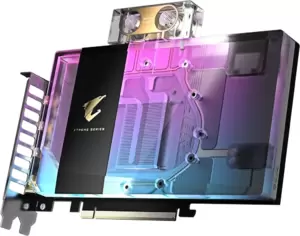 Видеокарта Gigabyte Aorus GeForce RTX 5080 Xtreme Waterforce WB 16G GV-N5080AORUSX WB-16GD фото