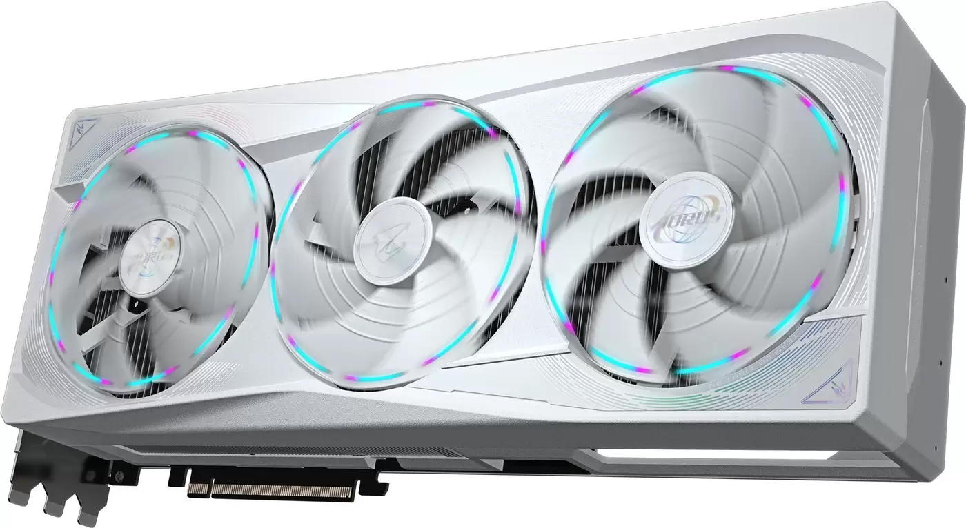 Видеокарта Gigabyte Aorus GeForce RTX 5090 Stealth Ice 32G GV-N5090AORUSST ICE-32GD фото 3