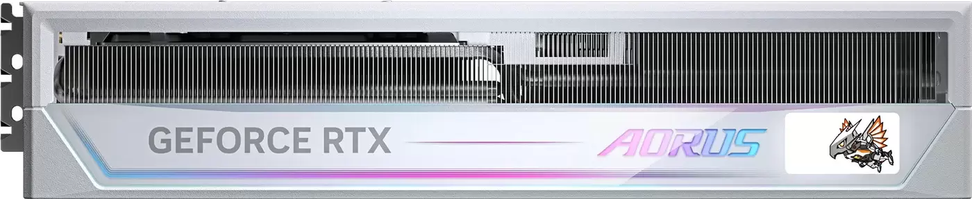 Видеокарта Gigabyte Aorus GeForce RTX 5090 Stealth Ice 32G GV-N5090AORUSST ICE-32GD фото 4